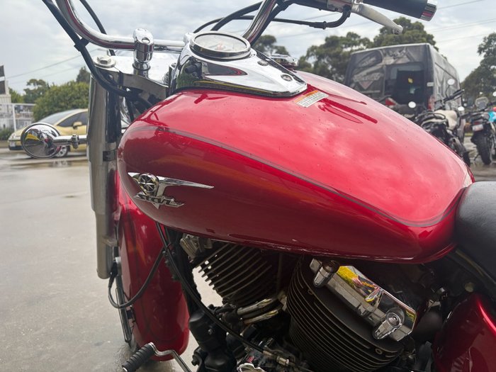 2010 Yamaha XVS650A V-STAR CLASSIC Red