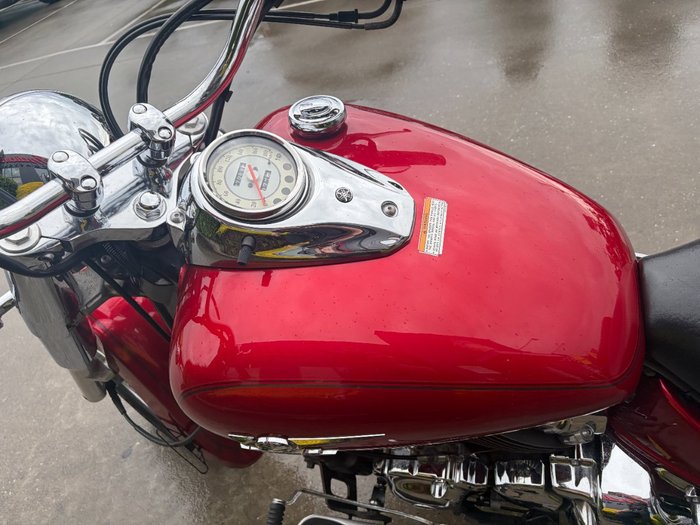 2010 Yamaha XVS650A V-STAR CLASSIC Red