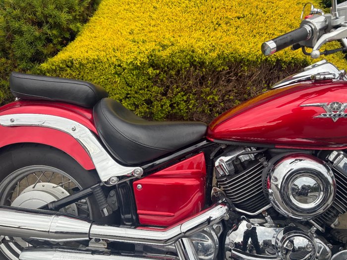 2010 Yamaha XVS650A V-STAR CLASSIC Red