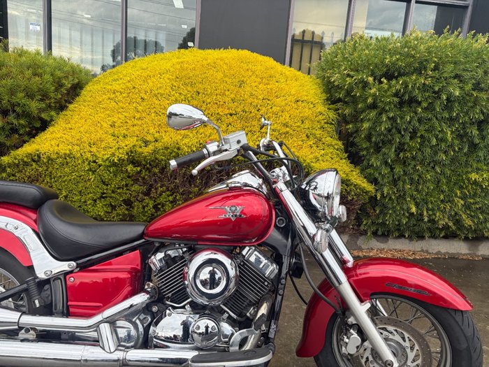 2010 Yamaha XVS650A V-STAR CLASSIC Red