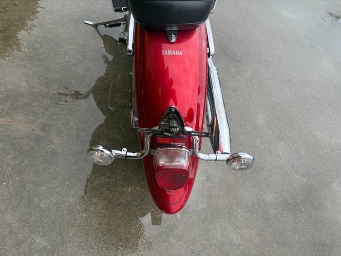 2010 Yamaha XVS650A V-STAR CLASSIC Red