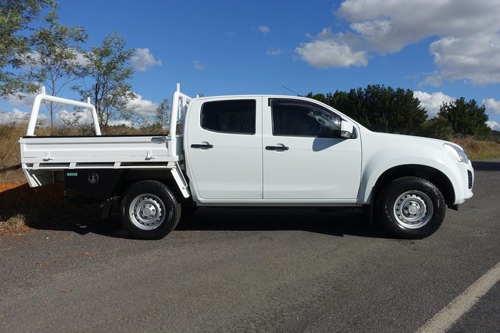 2018 Isuzu D-MAX SX MY18 4X4 Dual Range Splash White