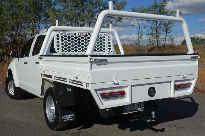 2018 Isuzu D-MAX SX MY18 4X4 Dual Range Splash White
