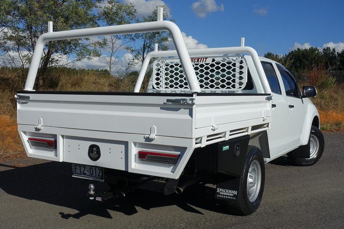 2018 Isuzu D-MAX SX MY18 4X4 Dual Range Splash White
