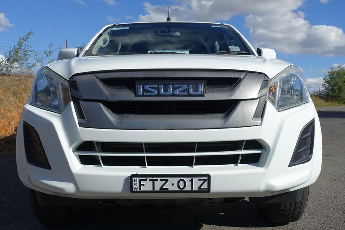 2018 Isuzu D-MAX SX MY18 4X4 Dual Range Splash White