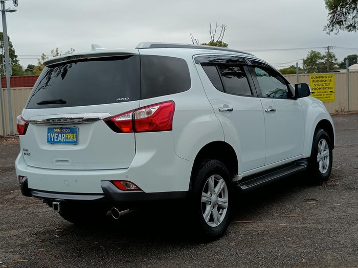 2014 Isuzu MU-X LS-T MY14 4X4 Dual Range Silky White