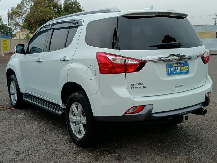 2014 Isuzu MU-X LS-T MY14 4X4 Dual Range Silky White