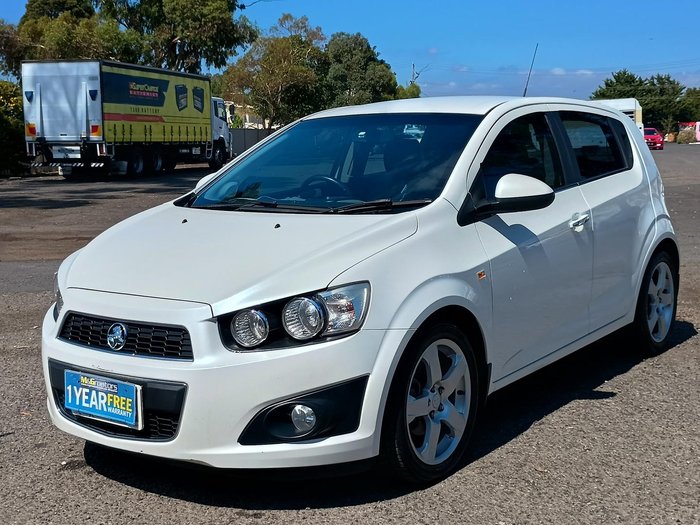 2014 Holden Barina CDX TM MY14 Snowflake White