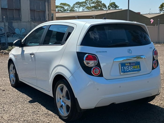 2014 Holden Barina CDX TM MY14 Snowflake White