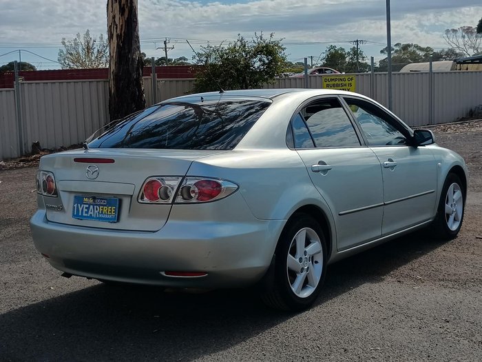 2003 Mazda 6 Classic GG Series 1 Silver Contrail