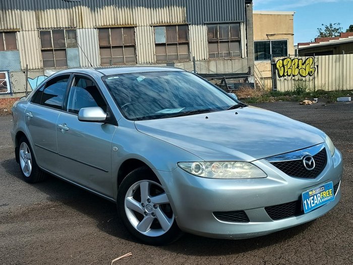 2003 Mazda 6 Classic GG Series 1 Silver Contrail