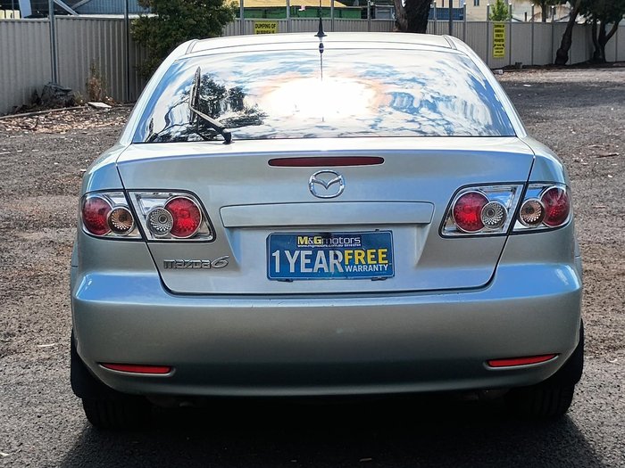 2003 Mazda 6 Classic GG Series 1 Silver Contrail