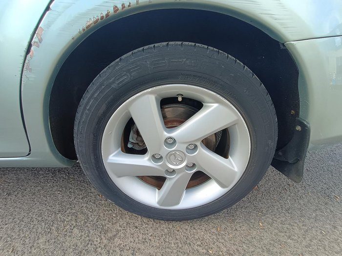 2003 Mazda 6 Classic GG Series 1 Silver Contrail