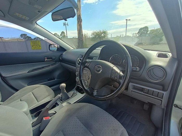 2003 Mazda 6 Classic GG Series 1 Silver Contrail