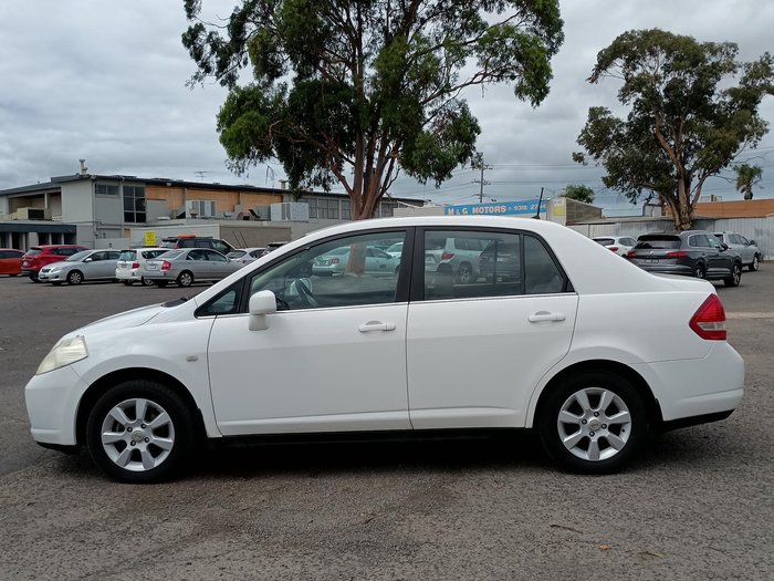 2007 Nissan Tiida ST-L C11 MY07 Polar White