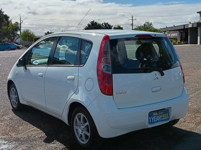 2007 Mitsubishi Colt LS RG MY07 White