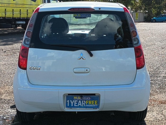2007 Mitsubishi Colt LS RG MY07 White