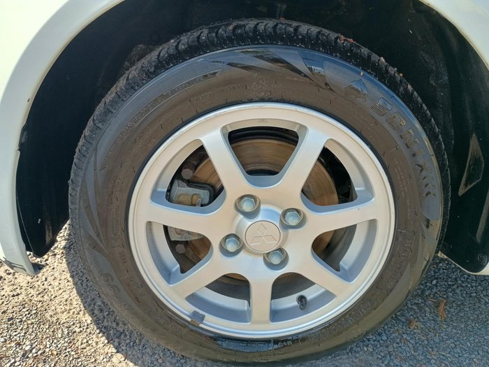 2007 Mitsubishi Colt LS RG MY07 White