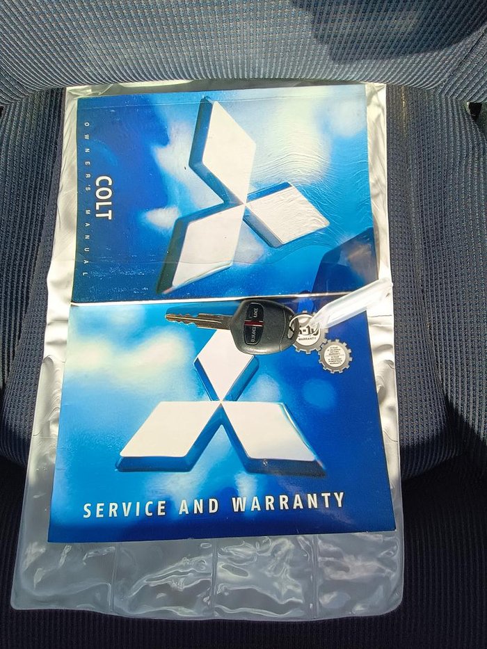 2007 Mitsubishi Colt LS RG MY07 White