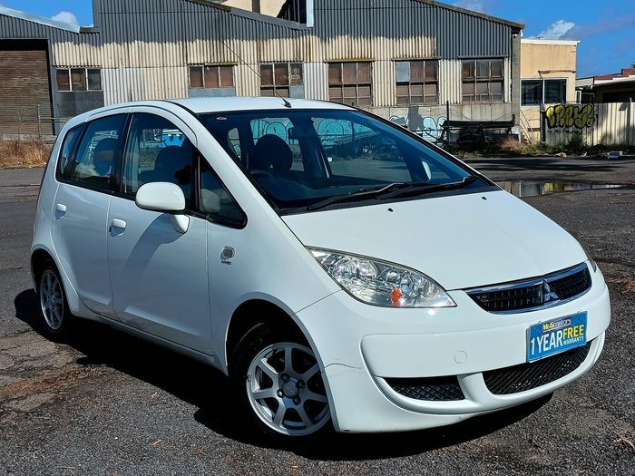 2007 Mitsubishi Colt LS RG MY07 White