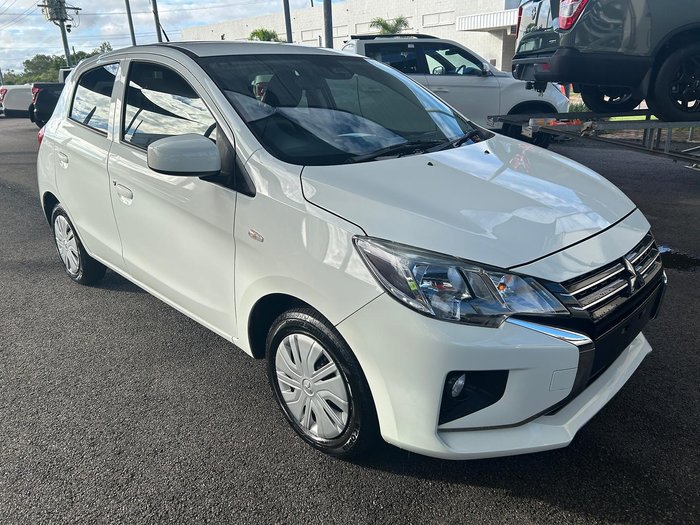 2021 Mitsubishi Mirage ES LB MY22 White