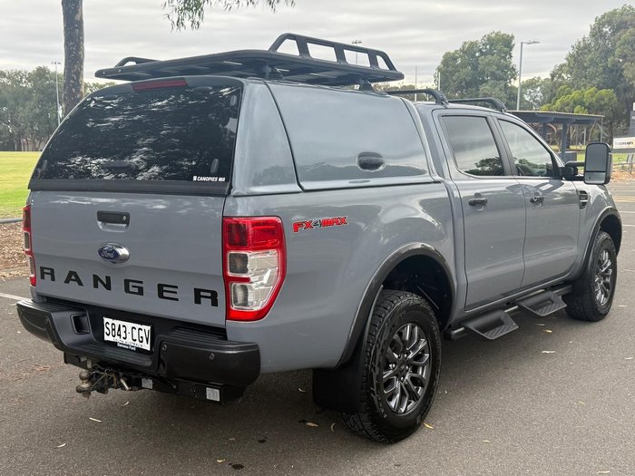 2020 Ford Ranger FX4 Max PX MkIII MY21.25 4X4 Dual Range Meteor Grey