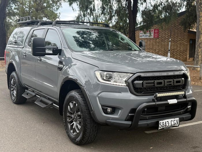 2020 Ford Ranger FX4 Max PX MkIII MY21.25 4X4 Dual Range Meteor Grey