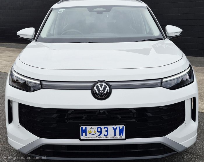 2025 Volkswagen Tayron 110TSI Life R4 MY25 Pure White