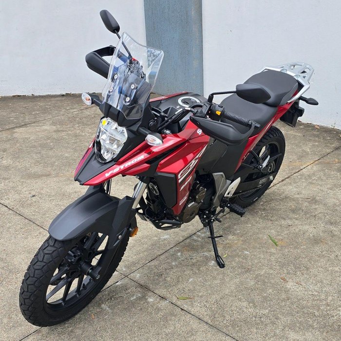 2025 Suzuki V-Strom 250SX V-Strom Red