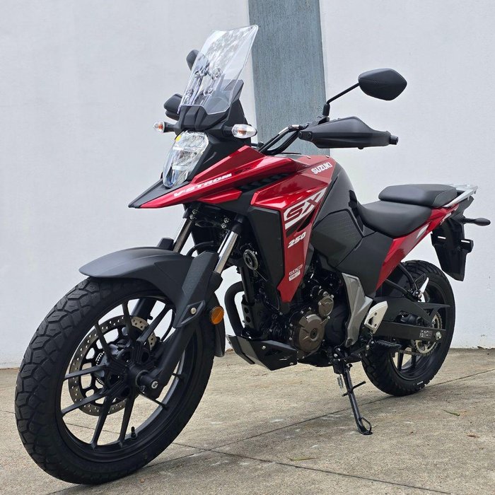 2025 Suzuki V-Strom 250SX V-Strom Red