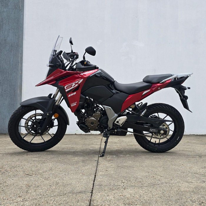 2025 Suzuki V-Strom 250SX V-Strom Red