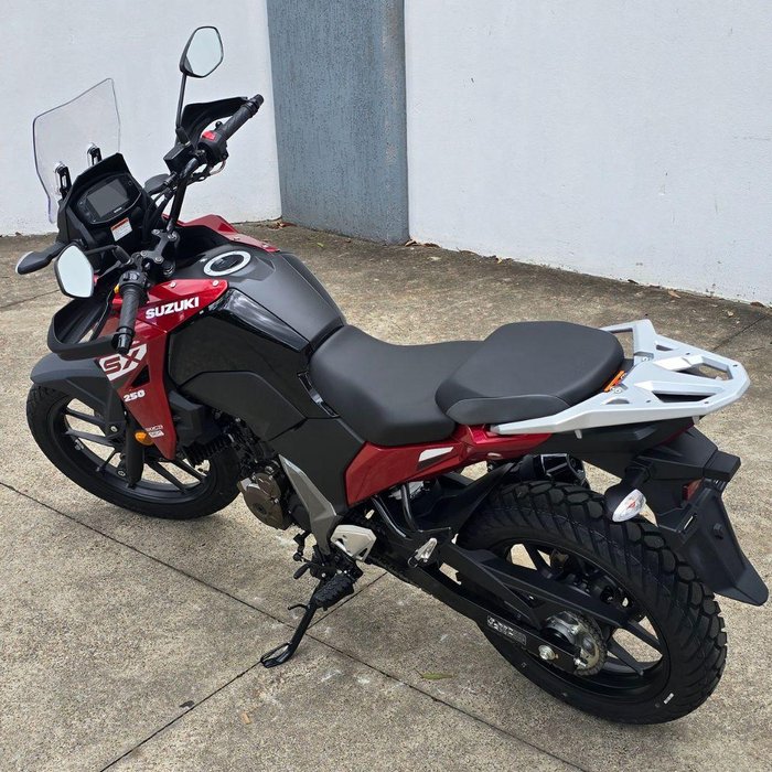 2025 Suzuki V-Strom 250SX V-Strom Red