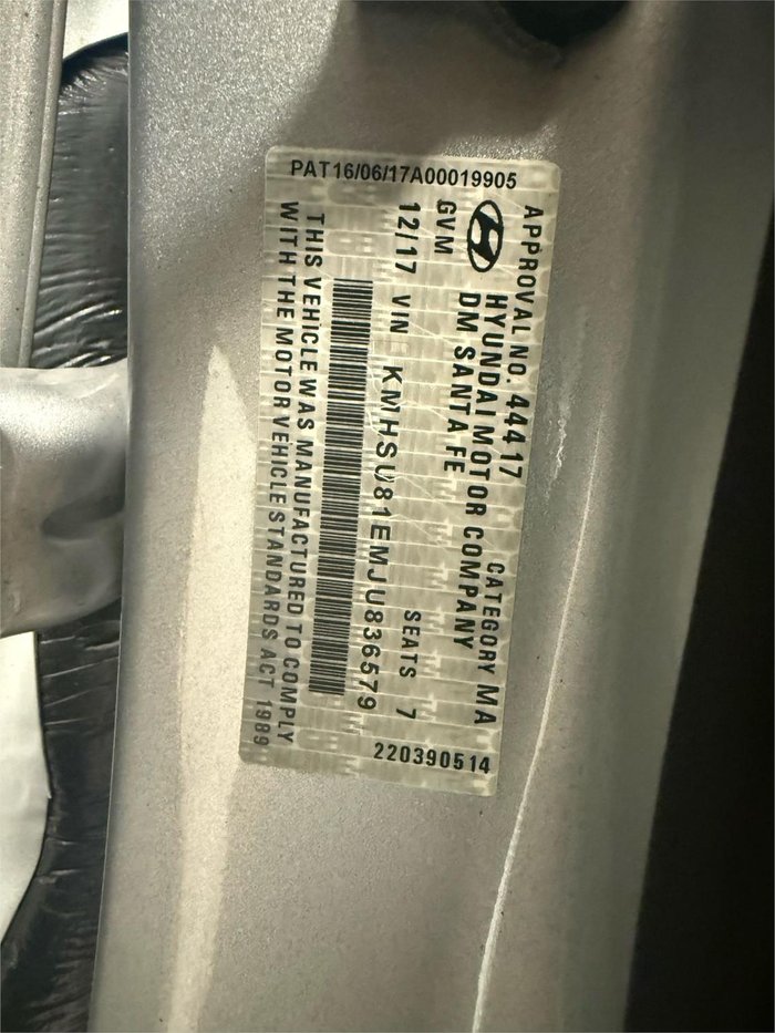 2017 Hyundai Santa Fe Active X