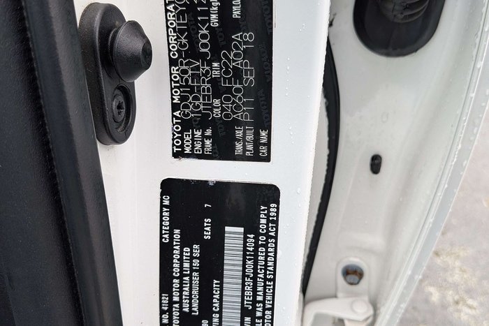 2018 Toyota Landcruiser Prado GXL