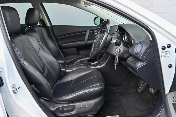 2012 Mazda 6 Touring GH Series 2 MY12 Crystal White Pearl