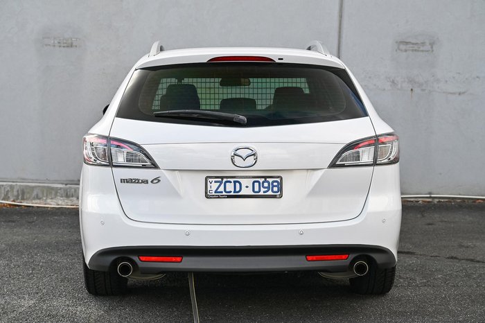 2012 Mazda 6 Touring GH Series 2 MY12 Crystal White Pearl