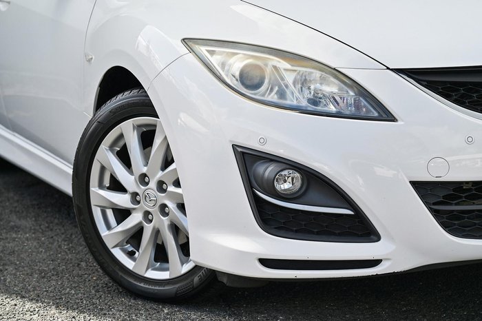 2012 Mazda 6 Touring GH Series 2 MY12 Crystal White Pearl