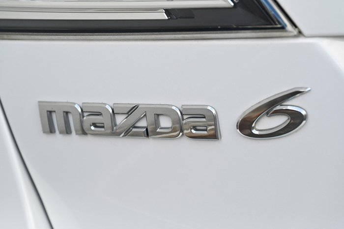 2012 Mazda 6 Touring GH Series 2 MY12 Crystal White Pearl