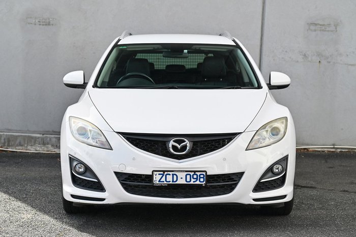 2012 Mazda 6 Touring GH Series 2 MY12 Crystal White Pearl
