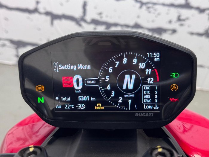 2022 Ducati Streetfighter V2 Streetfighter Red