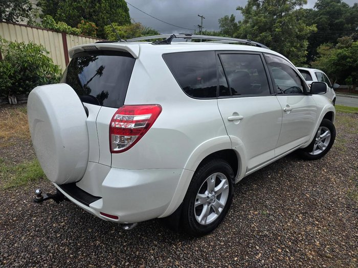 2012 Toyota RAV4 Cruiser ACA38R MY12 4x2 WHITE