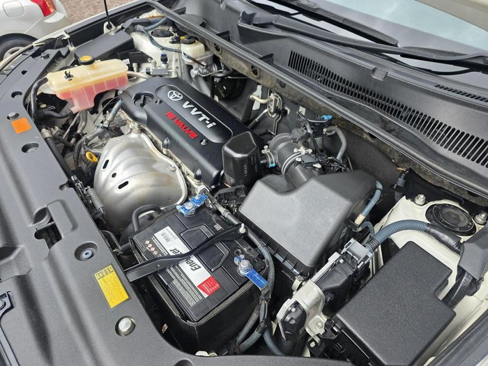 2012 Toyota RAV4 Cruiser ACA38R MY12 4x2 WHITE