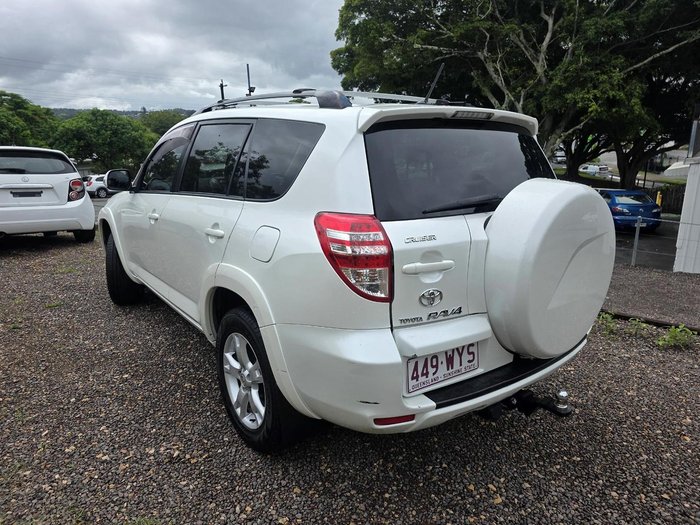 2012 Toyota RAV4 Cruiser ACA38R MY12 4x2 WHITE