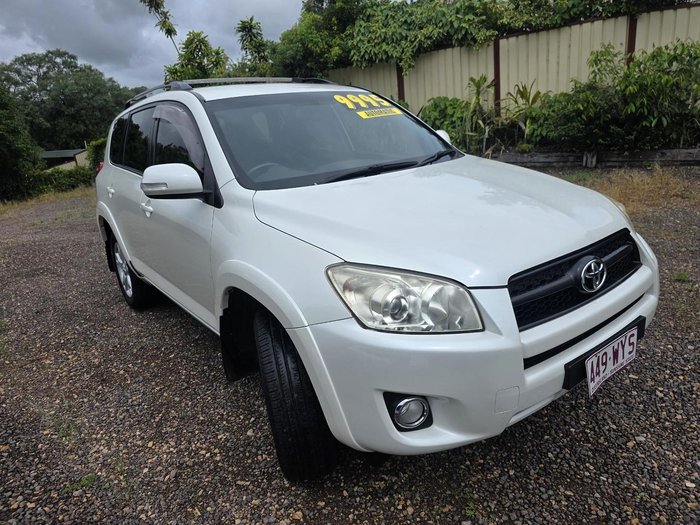 2012 Toyota RAV4 Cruiser ACA38R MY12 4x2 WHITE