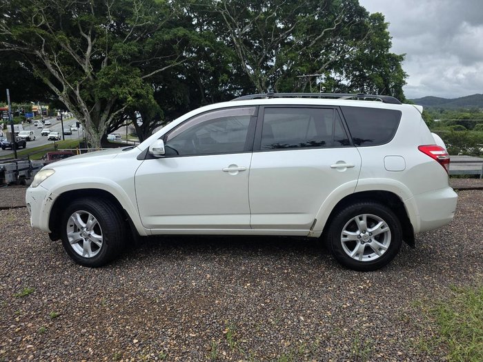 2012 Toyota RAV4 Cruiser ACA38R MY12 4x2 WHITE