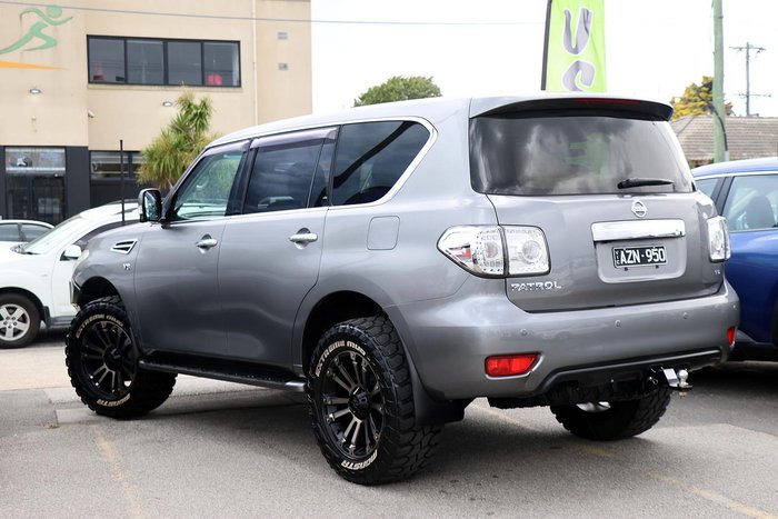 2019 Nissan Patrol Ti Y62 Series 4 4X4 Dual Range Gun Metallic