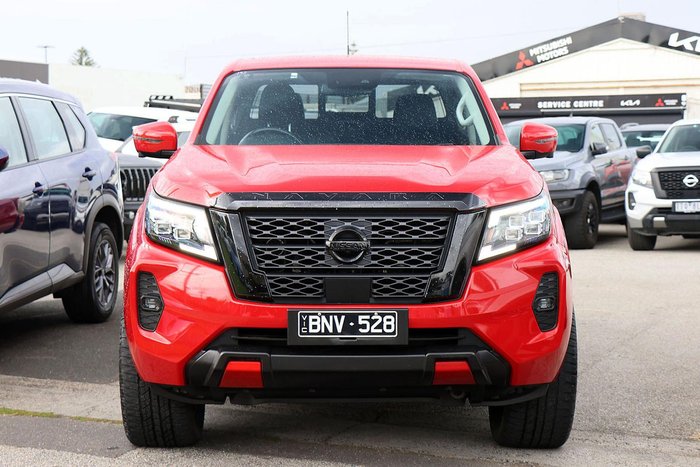 2021 Nissan Navara ST-X D23 MY21 4X4 Dual Range Burning Red