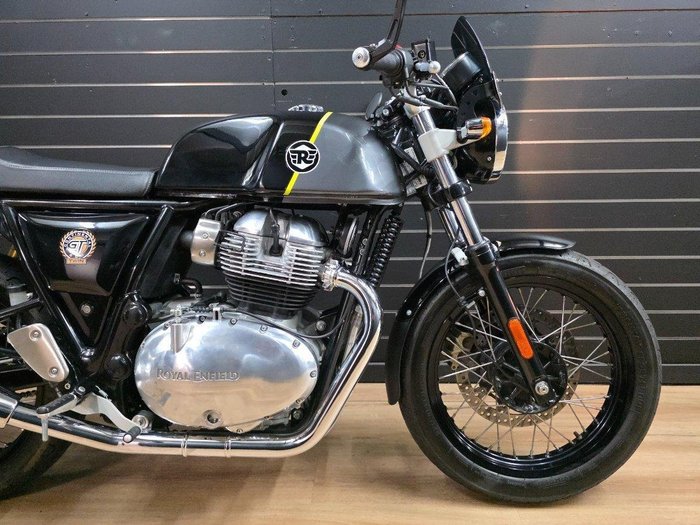 2020 Royal Enfield CONTINENTAL GT 650 CUSTOM black, yellow, grey