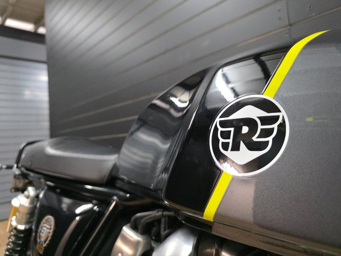 2020 Royal Enfield CONTINENTAL GT 650 CUSTOM black, yellow, grey