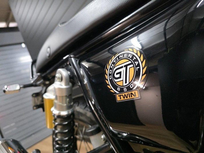 2020 Royal Enfield CONTINENTAL GT 650 CUSTOM black, yellow, grey